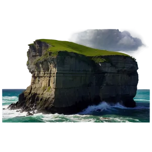 Cliff In Stormy Weather Png 06122024 PNG Image