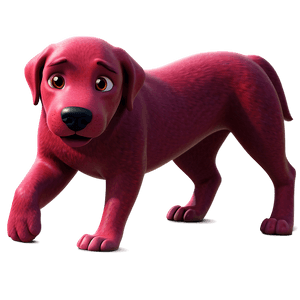Clifford Red Dog Illustration PNG 06232024 PNG image with transparent background