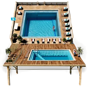 Cliffside Swimming Pool Png 06122024 PNG Image