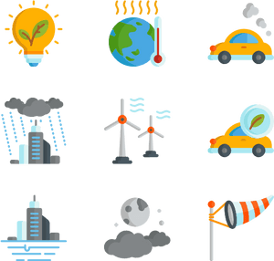 Vector Climate Change Icon, HD Png Download PNG with transparent background