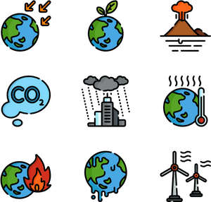 Climate Change - Global Warming Vector Png, Transparent Png PNG with transparent background