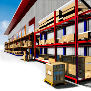 Climate-Controlled Warehouse PNG 06122024 PNG image with transparent background