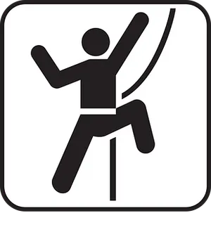 Climbing Sport Symbol PNG Image