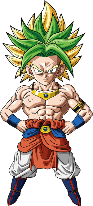 Clip Art Broly Goku Fusion - Dragon Ball Z Broly Fusion, HD Png Download PNG image with transparent background