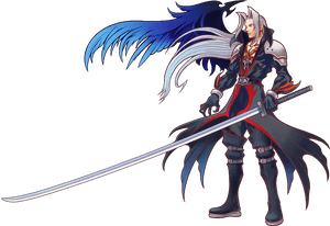 Clip Art Kingdom Hearts 15 Sephiroth - Kingdom Hearts Sephiroth Artwork, HD Png Download PNG image with transparent background