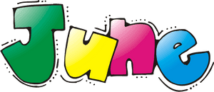 Clip Art Month Of June Clip Art - June Month Clipart, HD Png Download PNG image with transparent background