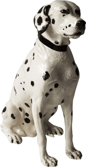 Clip Art Vintage Porcelain Dalmatian Lifelike, HD Png Download PNG image with transparent background