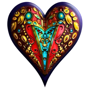 Clipart Heart B PNG Image