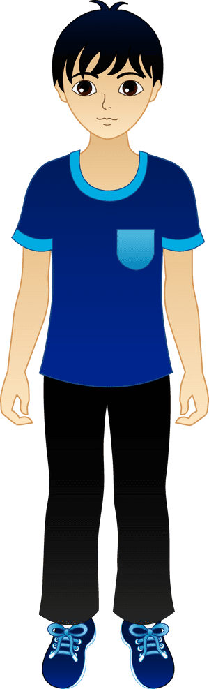 Clipart School Boy - Asian Little Boy Clipart, HD Png Download PNG image with transparent background