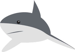 Clipart Shark Reef Shark - Shark Clipart PNG image with transparent background