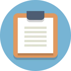 Clipboard Icon Graphic PNG Image