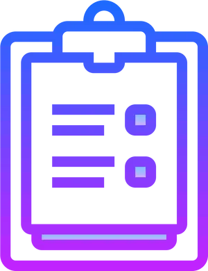 Clipboard Icon Vector PNG Image