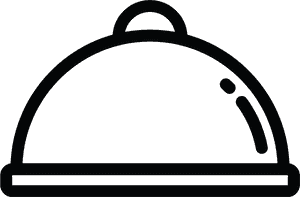 Cloche Icon Simple Design PNG with transparent background