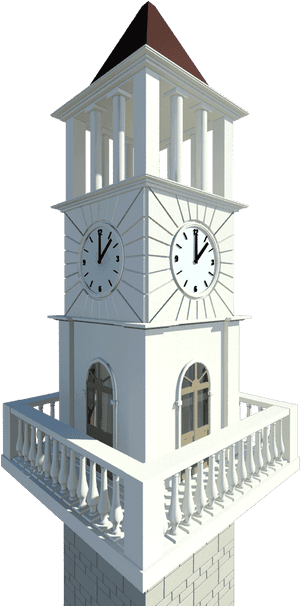 Bell Tower Png - Clock Tower, Transparent Png PNG image with transparent background