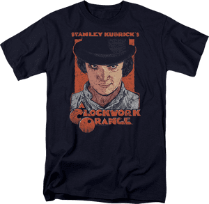 Clockwork Orange Movie Shirt PNG image with transparent background