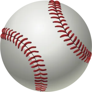 Close Up Baseball Stitching PNG Image