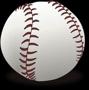 Close Up Baseball Stitching PNG image with transparent background