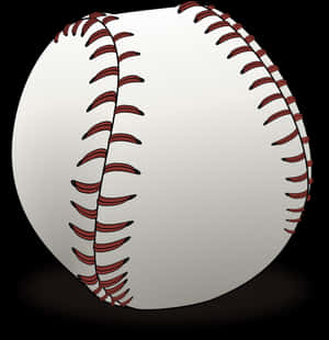 Close Up Baseball Stitching PNG with transparent background