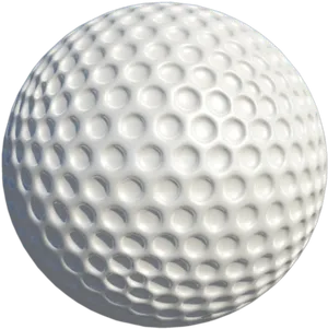 Close Up Golf Ball Texture PNG Image