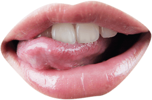 Transparent Mouth And Tongue Clipart Black And White - Tongue, HD Png Download PNG image with transparent background