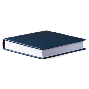 Closed Book From Top View Png Kwk91 PNG Image