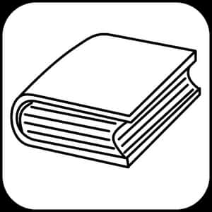 Closed Book Icon PNG image with transparent background