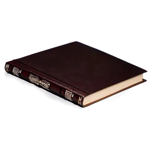 Closed Book On Table Png Yxe81 PNG Image