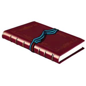 Closed Book With Bookmark Png 58 PNG Image