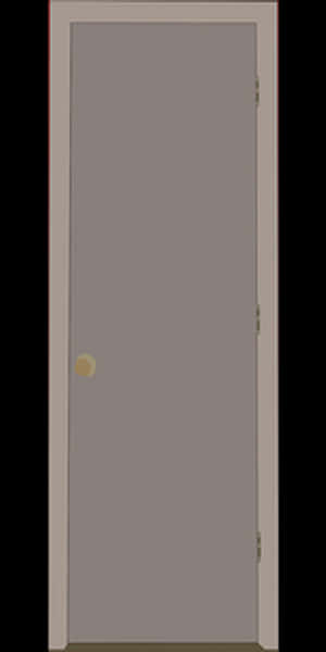 Closed Interior Door Image PNG image with transparent background