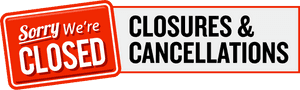 Closed Sign Closures Cancellations PNG