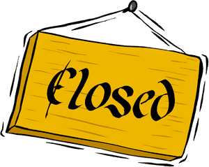 Closed Sign Illustration PNG