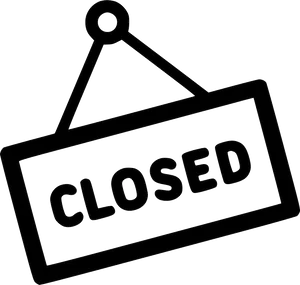 Closed Sign Illustration PNG Image