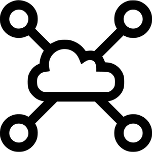 Cloud Computing Concept Icon PNG Image