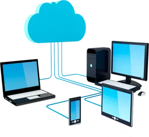 Cloud_ Computing_ Connectivity PNG Image