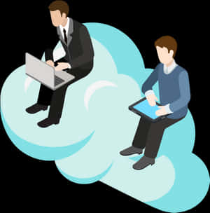 Cloud Computing Professionals PNG with transparent background