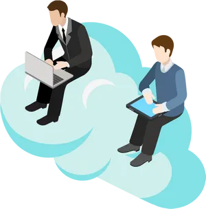 Cloud Computing Professionals PNG Image