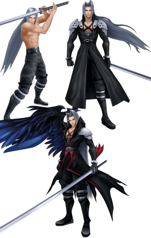 Cloud Sephiroth Kingdom Hearts, HD Png Download PNG image with transparent background