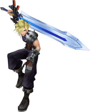 Cloud Strife Download Png Image - Cloud Final Fantasy Evolution, Transparent Png PNG image with transparent background