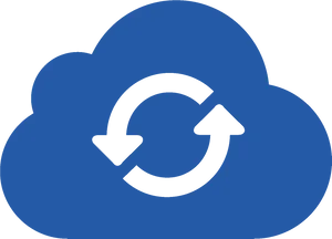 Cloud Sync Icon PNG Image