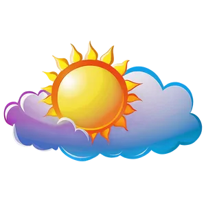 Cloud With Sun Png Fkt PNG Image