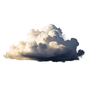 clouds a PNG with transparent background