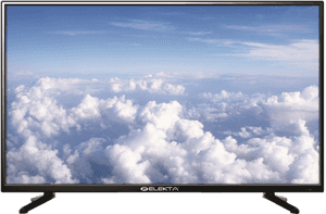 Cloudscape Displayedon L E D T V PNG image with transparent background