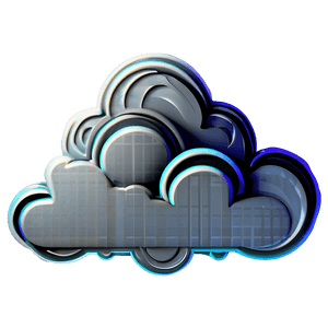 "Cloudy Sky Weather Graphic PNG" ief68 PNG image with transparent background