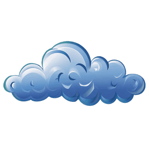 "Cloudy Sky Weather Graphic PNG" qlt PNG image with transparent background