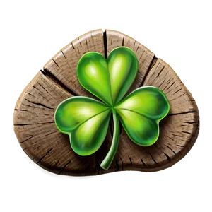 Clover On Wood Png Fvp PNG Image