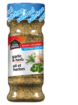 Salt-free Garlic & Herb - Clubhouse Garlic And Herb, HD Png Download PNG with transparent background