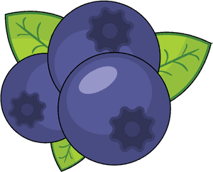 Blueberries Smoothie £3 - Blueberry Clipart Png, Transparent Png PNG image with transparent background
