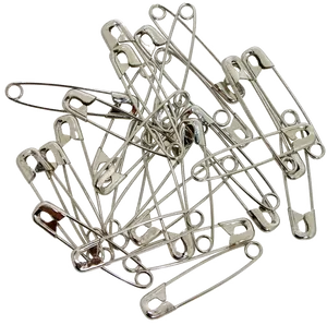 Clusterof Safety Pins PNG Image