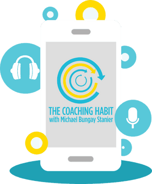 Coaching Habit Podcast Graphic PNG