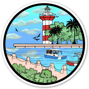 Hhi, Sc Lighthouse Sticker - Lighthouse PNG image with transparent background
